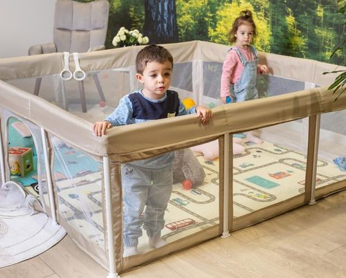 купить Манеж Chipolino KOISI0252BE Sienna 150/150cm, beige в Кишинёве 