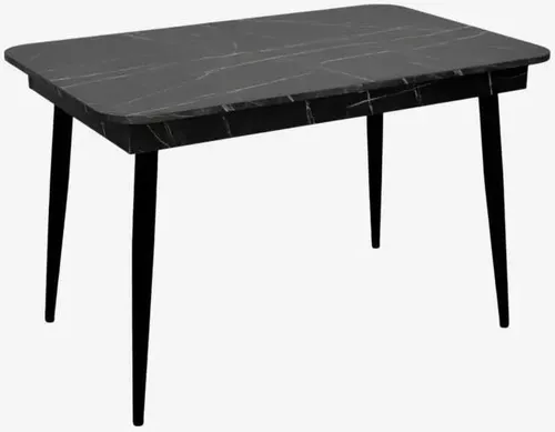 купить Комплект стол и стулья Evelin di Costacurta cтол DT-431-3R B + 4 стула YTC-080B Bluvel-14 (Dark grey) в Кишинёве 