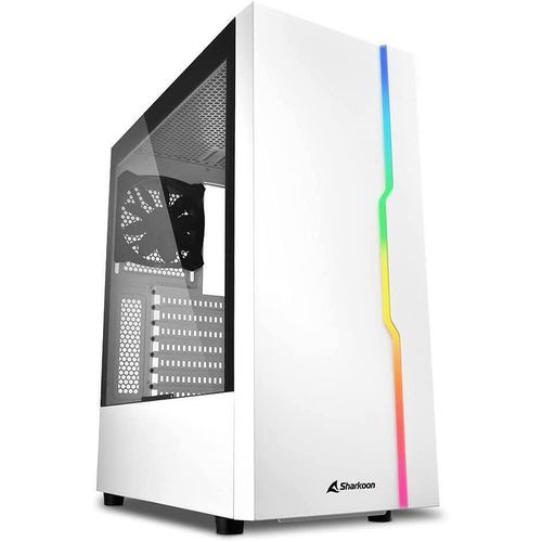 купить Корпус для ПК Sharkoon RGB SLIDER White ATX Case в Кишинёве 