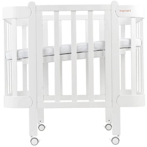 cumpără Pătuț Ingvart 45984520005 Nika, Alb 60x120cm în Chișinău 