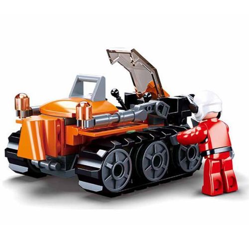 cumpără Set de construcție Sluban B0950 ATV pentru deszăpezire, 82 elem în Chișinău 