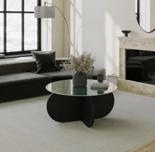 купить Журнальный столик Trendy Bubble, черный в Кишинёве 