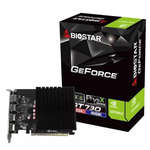 купить Видеокарта Biostar GeForce GT730 4GB GDDR3 (VN7313TG46) в Кишинёве 