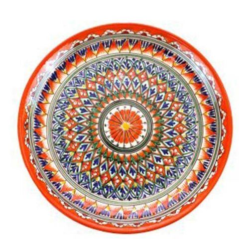 cumpără Farfurie Rishtan Ceramic Lyagan Kora Kalam 42cm, pictata manual, ceramica în Chișinău 