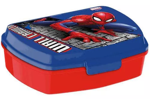 купить Контейнер для хранения пищи KiDS Licensing SP50006 Set Lunch box+ Sticla pentru apa aluminiu Spiderman в Кишинёве 