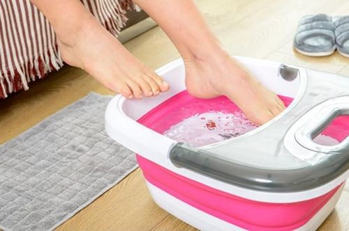 купить Массажер-ванночка для ног Solac Therma Hydro ME7756 White/Pink в Кишинёве 