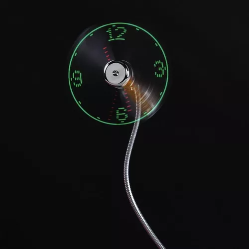 cumpără Accesoriu pentru aparat mobil Hama 12315 USB Fan with Time Display în Chișinău 