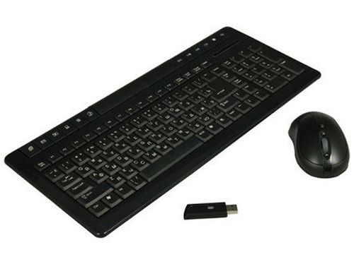 купить Клавиатура+мышь SVEN Wireless 9005 Combo black, Keyboard + optical mouse, USB (set fara fir tastatura+mouse/беспроводной комплект клавиатура+мышь), www в Кишинёве 