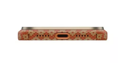 cumpără Husă pentru smartphone Benks ArmorAir ArmorGrid Phone Case Built with Kevlar iP17 Pro (Fortune Orange) în Chișinău 