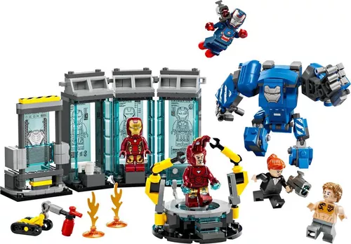 купить Конструктор Lego 76315 Super Heroes Iron Man's Laboratory: Hall Of Armor в Кишинёве 