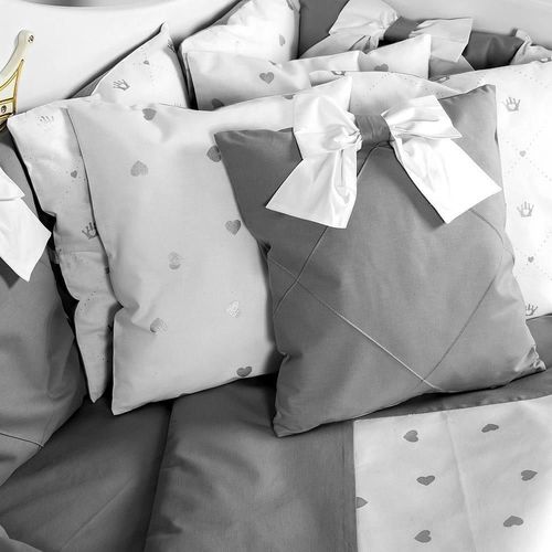 купить Детское постельное белье PernaMea Set lenjerie 8 piese Perne Gri (PM.101650/2) в Кишинёве 