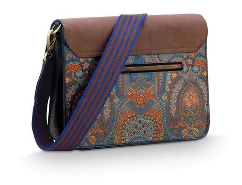 купить Сумка плечевая Pip Studio 51.273.447 Fenna Cross Body Bag Medium Jabali Blue 25x7x20cm Blue в Кишинёве 