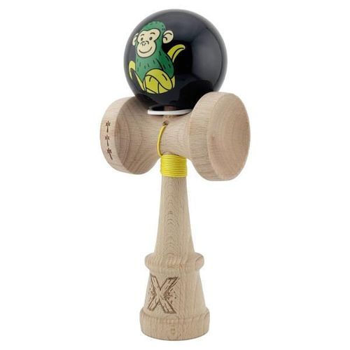 купить Активная игра Essa 164578 Kendama Super Sticky X Original, 7.5x6x18cm, Maimuță, negru в Кишинёве 