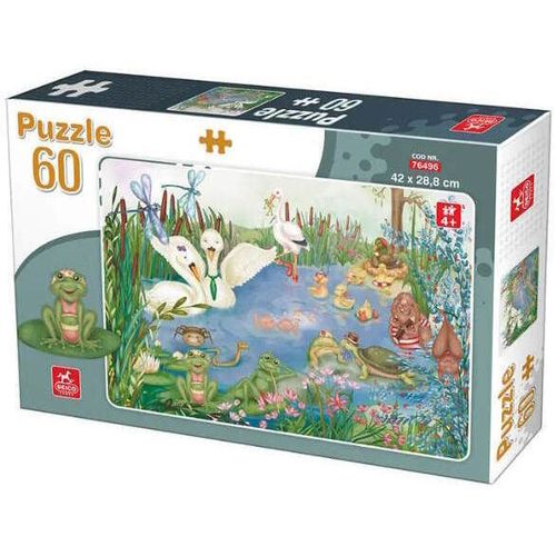 cumpără Puzzle Trefl 076496 Animale pe lac, 60elem în Chișinău 