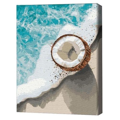 купить Картина по номерам BrushMe RBS54314FC 30x40cm (fără cutie) Un gust de tropice в Кишинёве 