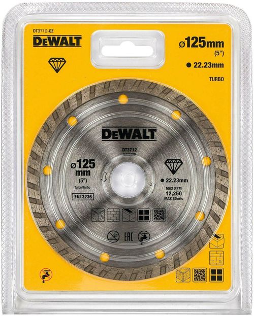 купить Диск отрезной DeWalt DT3712 Disc diamantat taiere caramida Ø125x22.2mm в Кишинёве 