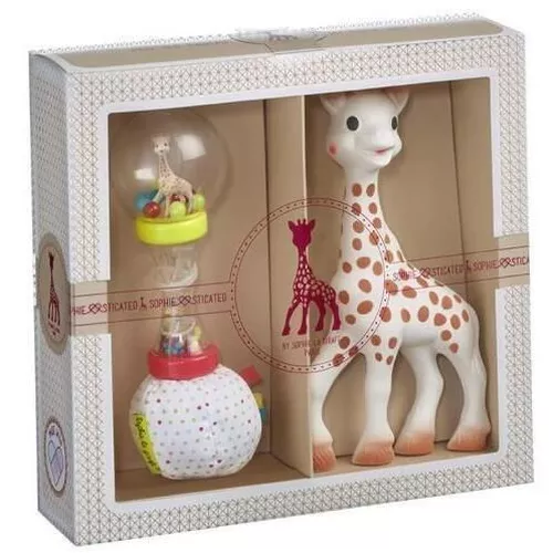 cumpără Zornăitoare Sophie la Girafe 000009 Set SOPHIEsticat Zornaitoare Maracas în Chișinău 