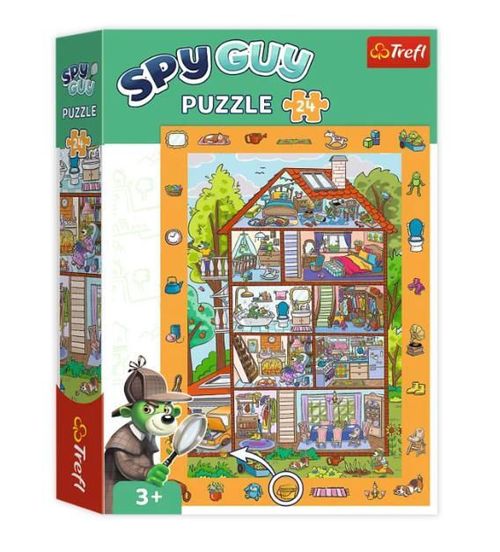 cumpără Puzzle Trefl 15593 Spy Guy. In casa, 24el în Chișinău 