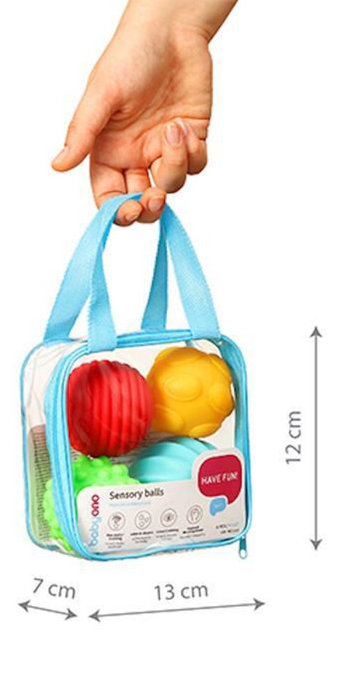 cumpără Jucărie BabyOno 1529 Bile tactile educationale (4 buc.) în Chișinău 