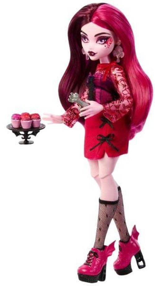 cumpără Păpușă Barbie HYT72 Set de joc Monster High Draculaura și misterele grădinii în Chișinău 