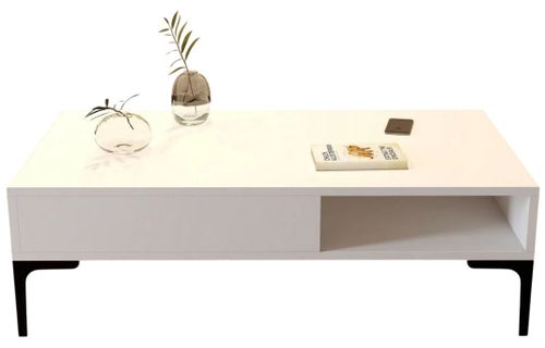 купить Журнальный столик Trendy Istanbul, Alb 105x32x60cm в Кишинёве 