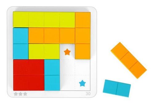 cumpără Puzzle Tooky Toy TL676 Jocul din lemn cu figuri, 57230 în Chișinău 