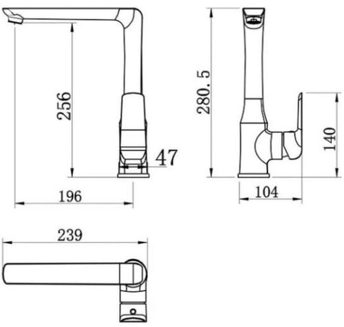 cumpără Bateria bucătărie Ferro TINA 38714.0 în Chișinău 