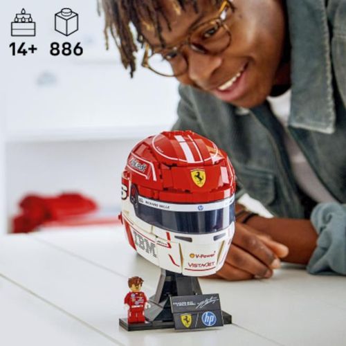 купить Конструктор Lego 43014 Editions. Casca Scuderia Ferrari HP a lui Charles Leclerc в Кишинёве 