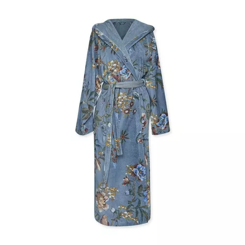 купить Домашний текстиль Pip Studio 370920 Secret Garden Bathrobe Blue M в Кишинёве 