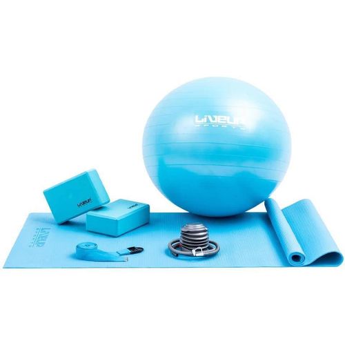 купить Инвентарь для йоги LiveUp LS3243/01/BU Yoga Training Set в Кишинёве 