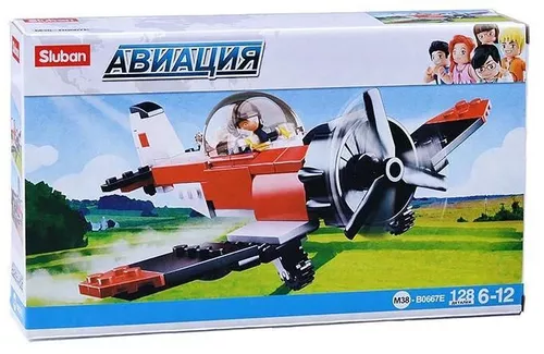 купить Конструктор Sluban B0667E AVIATION - Farm Plane в Кишинёве 