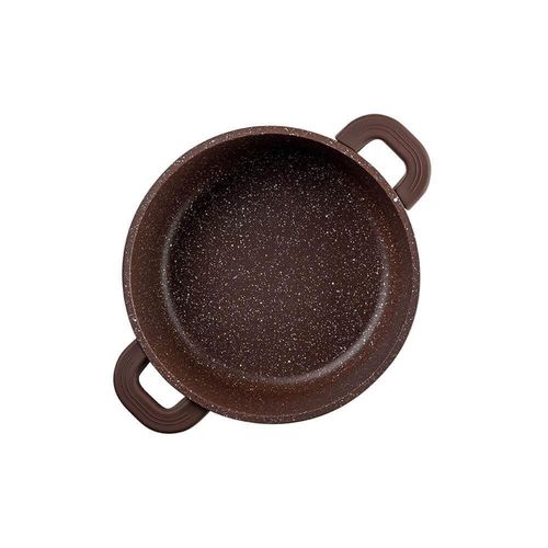 купить Кастрюля Muhler MR-2049M 20x8.5cm, 2.3L, Chocolate, Die-Cast в Кишинёве 