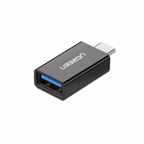 купить Переходник для IT Ugreen 28081 / OTG Type-C to USB-A 3.0, up to 5Gbps US173, Black в Кишинёве 