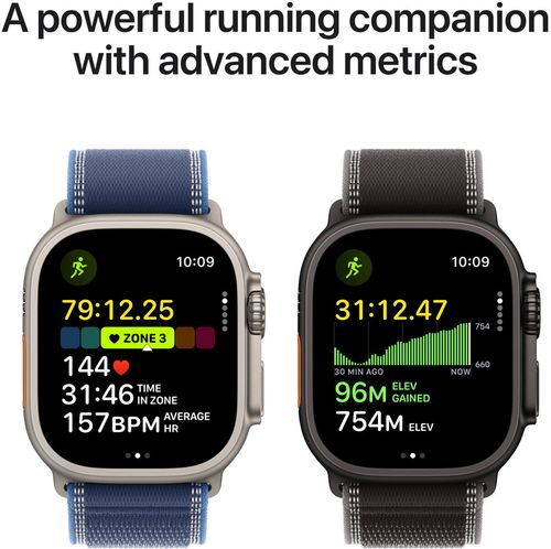 купить Смарт часы Apple Watch Ultra 3 GPS + Cellular 49mm Black Titanium Case with Black Alpine Loop - Small MF0Q4QI/A в Кишинёве 