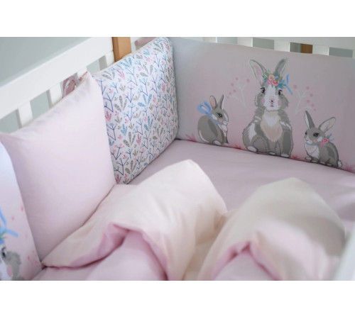 Комплект постельного белья Veres Summer Bunny Pink 