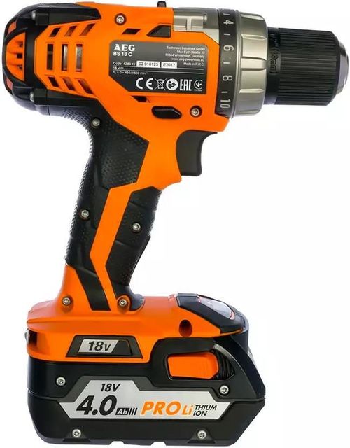 cumpără Șurubelnița AEG BS18C Li-402C 18V 4.0Ah 2vit. 4935443994 în Chișinău 