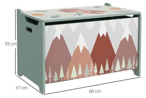 cumpără Cutie depozitare U-Grow UGMBD07-GNF Bancă cu spațiu de depozitare, Green Forest în Chișinău 