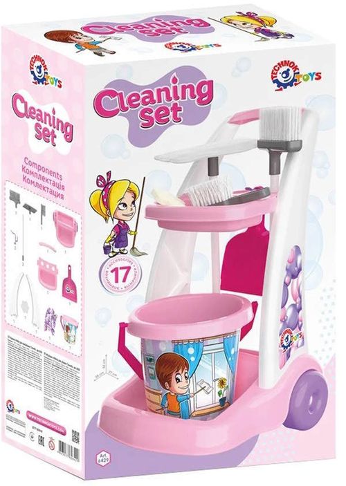 купить Игровой комплекс для детей Richi (6429) Набор для уборки (игрушка) в Кишинёве 