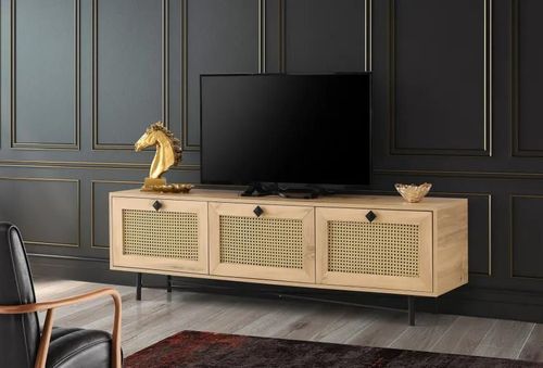 купить Тумба напольная для TV Trendy Alcazar-180, 180x60x40cm (GTR000263) в Кишинёве 