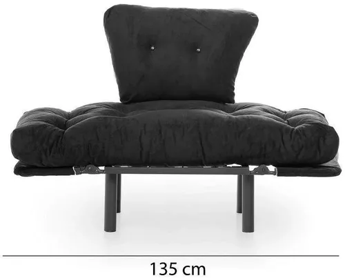 cumpără Fotoliu Trendy Nitta Single-Negru în Chișinău 