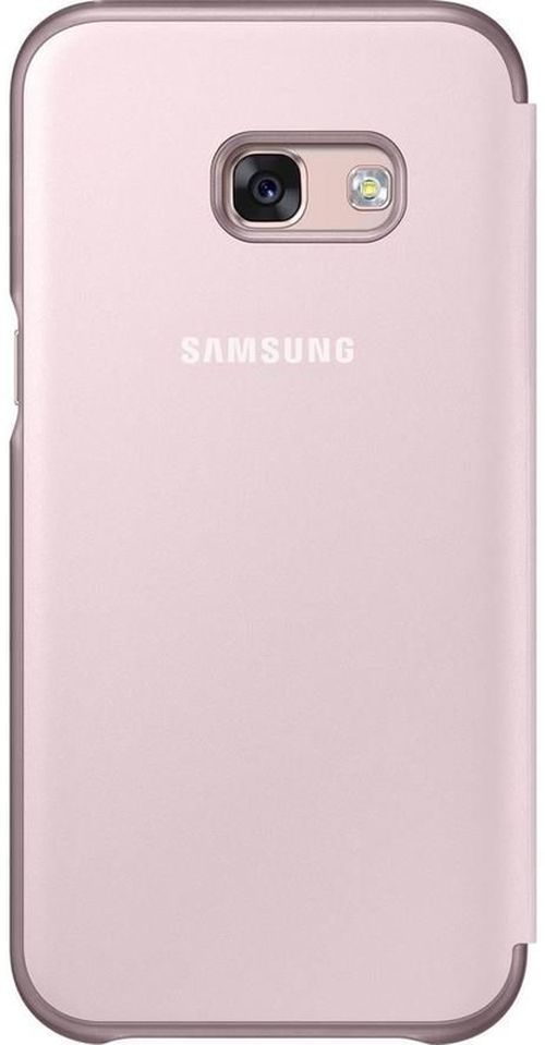 cumpără Husă pentru smartphone Samsung EF-FA320, Galaxy A3 2017, Neon Flip Cover, pink în Chișinău 