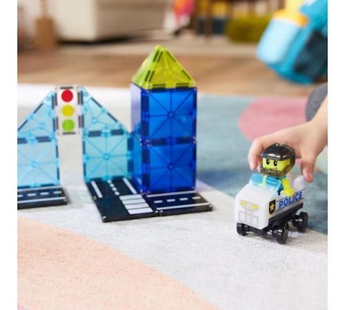 купить Конструктор miscellaneous 252020MT Magna-Tiles Police Patrol Set 20pcs в Кишинёве 