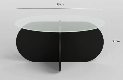 купить Журнальный столик Trendy Bubble, черный в Кишинёве 