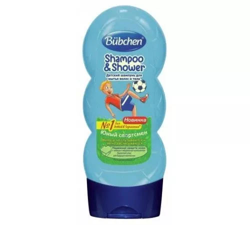 Sampon-gel de dus Bubchen Tinar atlet 230 ml 