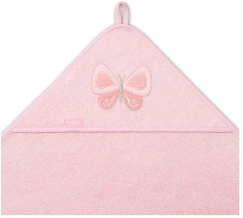 купить Аксессуар для купания BabyOno 0346/04 Prosop din bambus cu capota 100x100 (Roz) в Кишинёве 