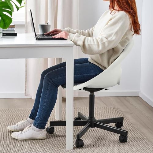 купить Офисное кресло Ikea Loberget/Malskar White/Black/Grey в Кишинёве 