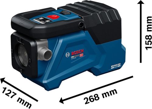 купить Насос Bosch B06019R6000 Pompa apa curata GTP18V-28 2800l/h в Кишинёве 