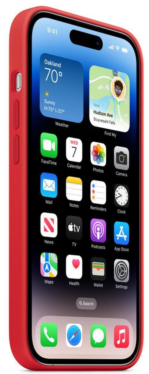 cumpără Husă pentru smartphone Apple iPhone 14 Pro Silicone Case with MagSafe, (PRODUCT)RED MPTG3 în Chișinău 