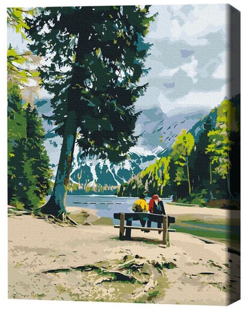 cumpără Tablou pe numere BrushMe BS53778FC 40x50 сm (fără cutie) Călători în Chișinău 