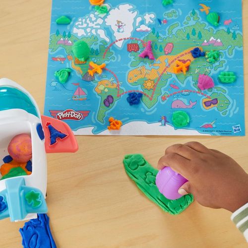 купить Набор для творчества Play-Doh F8804 Playset Airplane Explorer в Кишинёве 